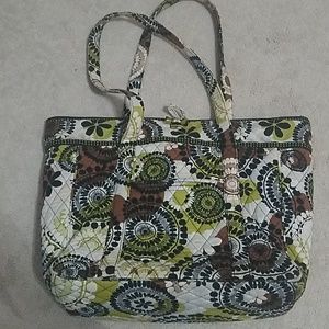 Vera Bradley tote with computer padded pocket